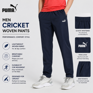 Puma Men Cricket Woven Pants